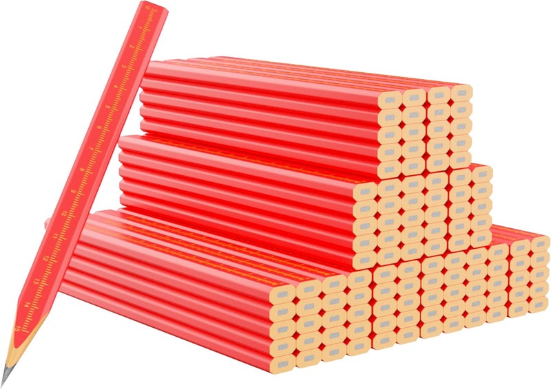 KR. LIF 110 PCS Construction Carpenter Pencils, Carpenter Marking Pencil for Woodworking Concrete Scriber Marking Tool pica pencils(110) - Image 3